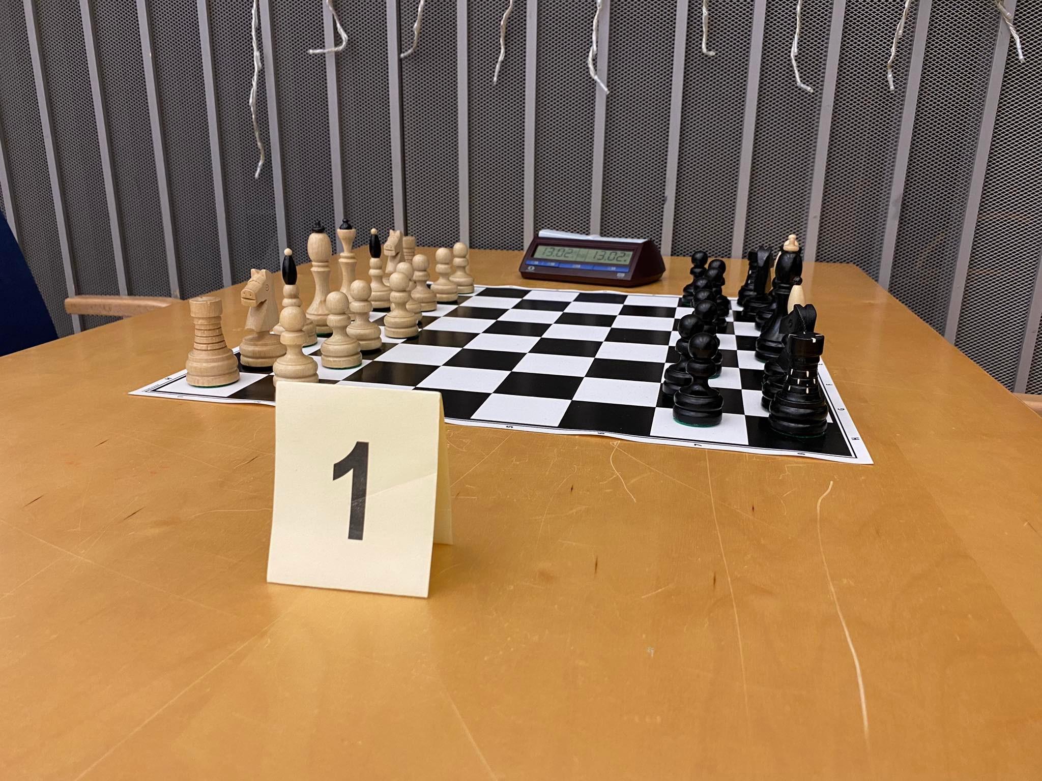 Foto 1. šachovnice v Ostravě-Hrabůvce
